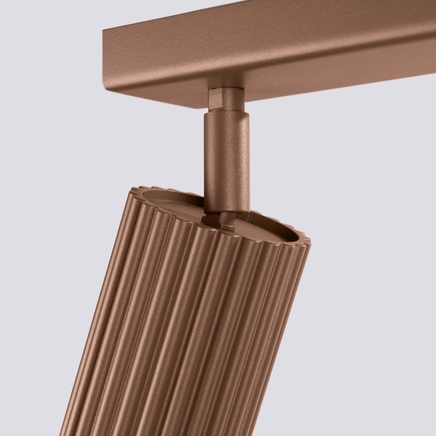 Brilagi - LED točkovno svetilo CRESTO 4xGU10/10W/230V rjavo