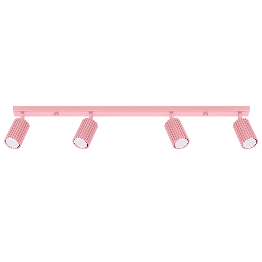 Brilagi - LED točkovno svetilo CRESTO 4xGU10/10W/230V rožnato