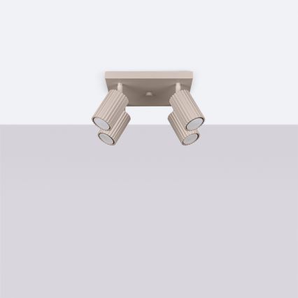 Brilagi - LED točkovno svetilo CRESTO 4xGU10/10W/230V taupe