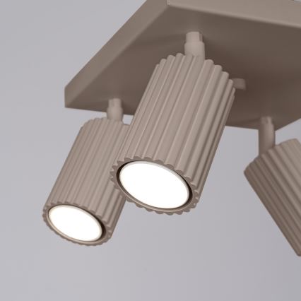 Brilagi - LED točkovno svetilo CRESTO 4xGU10/10W/230V taupe