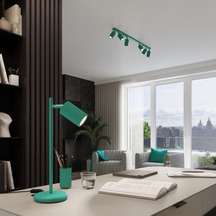 Brilagi - LED točkovno svetilo CRESTO 4xGU10/10W/230V turkizno