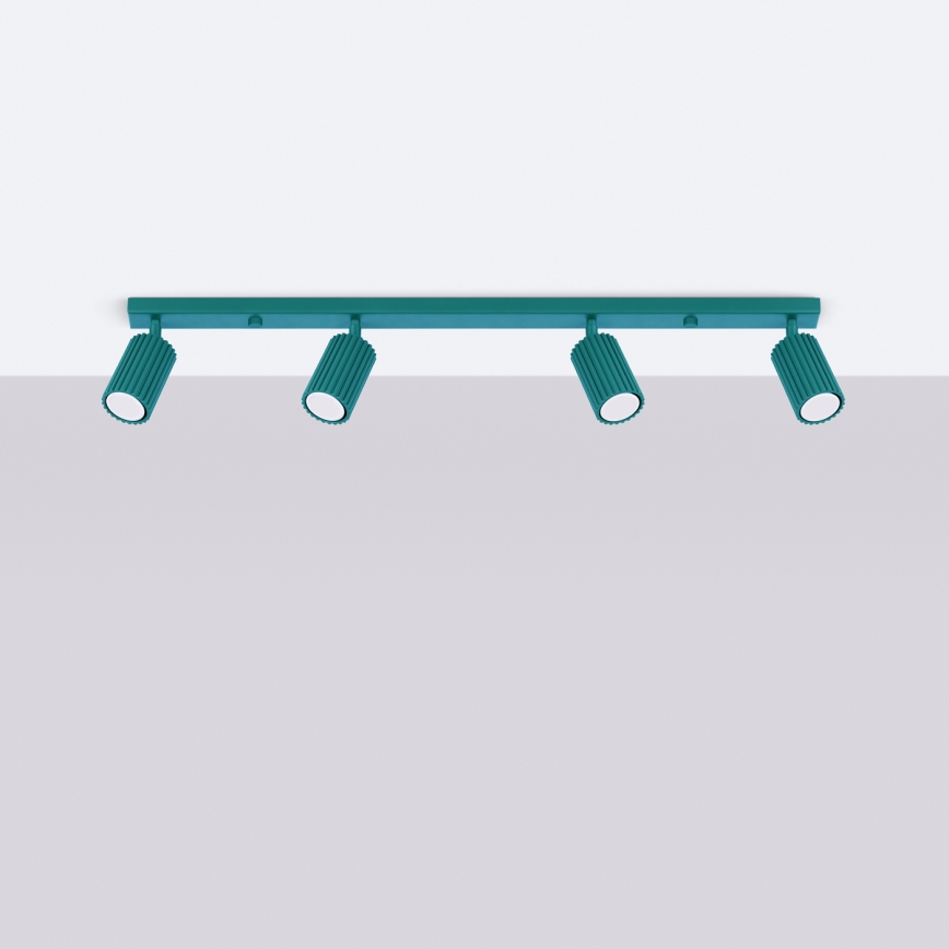 Brilagi - LED točkovno svetilo CRESTO 4xGU10/10W/230V turkizno