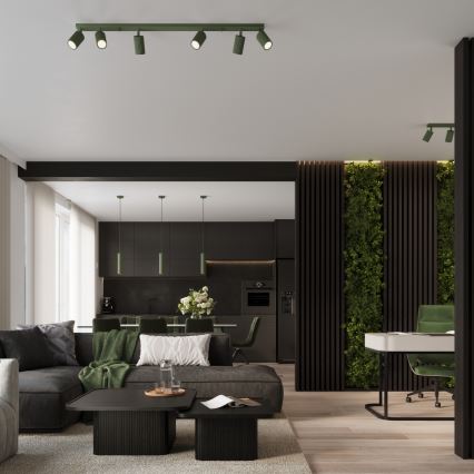 Brilagi - LED točkovno svetilo CRESTO 4xGU10/10W/230V zelena