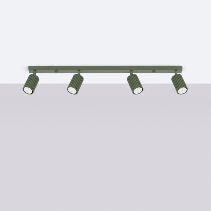 Brilagi - LED točkovno svetilo CRESTO 4xGU10/10W/230V zelena