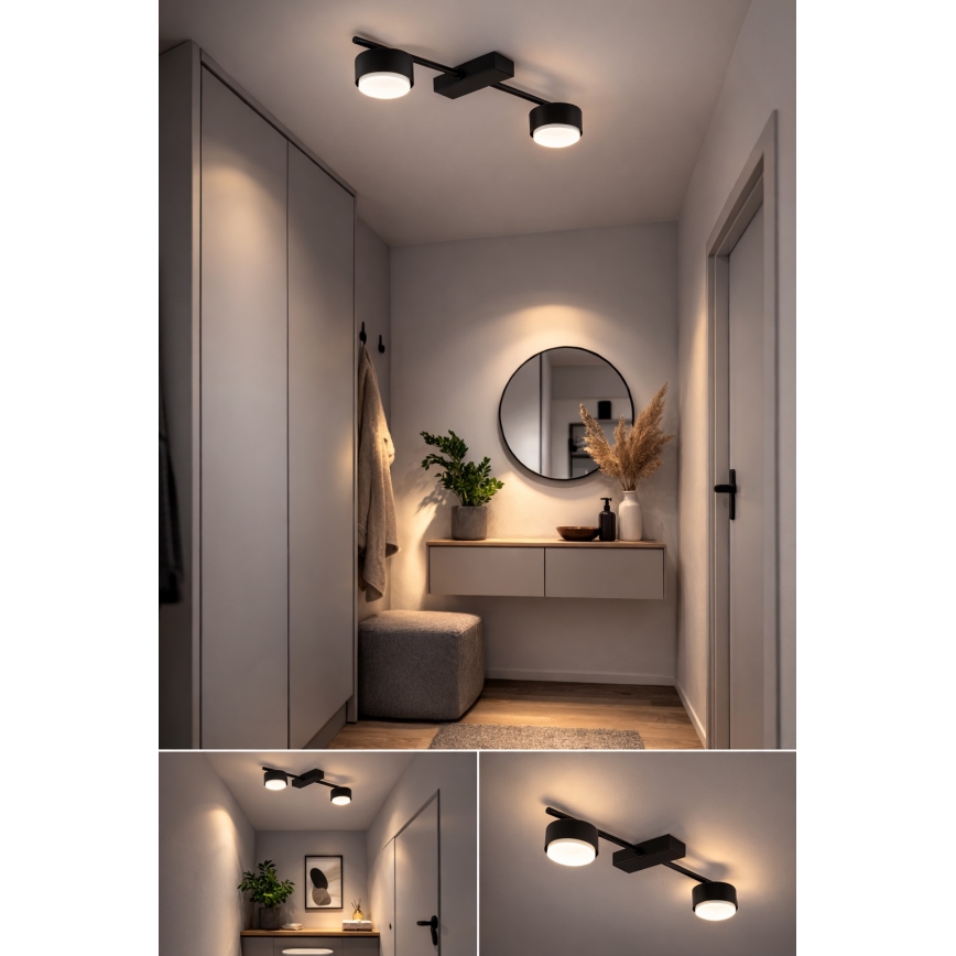 Brilagi - LED točkovno svetilo MONO 2xGX53/30W/230V črna