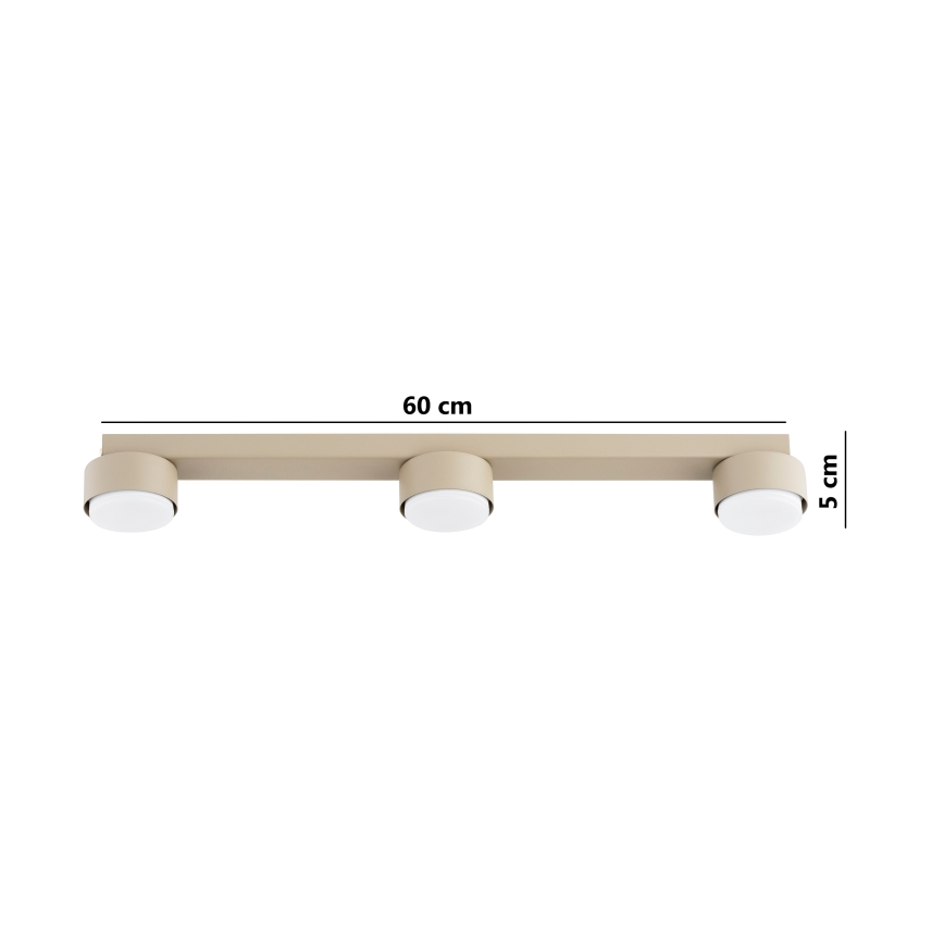 Brilagi - LED točkovno svetilo MONO 3xGX53/30W/230V bež