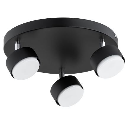 Brilagi - LED točkovno svetilo MONO 3xGX53/30W/230V črna