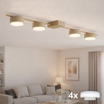 Brilagi - LED točkovno svetilo MONO 4xGX53/30W/230V, bež