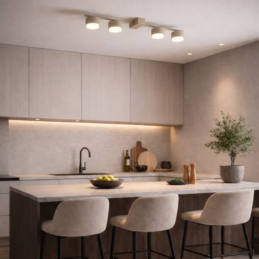 Brilagi - LED točkovno svetilo MONO 4xGX53/30W/230V, bež