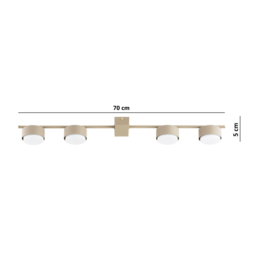 Brilagi - LED točkovno svetilo MONO 4xGX53/30W/230V, bež