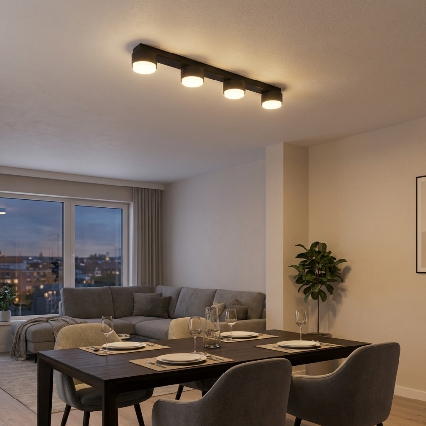 Brilagi - LED točkovno svetilo MONO 4xGX53/30W/230V črno