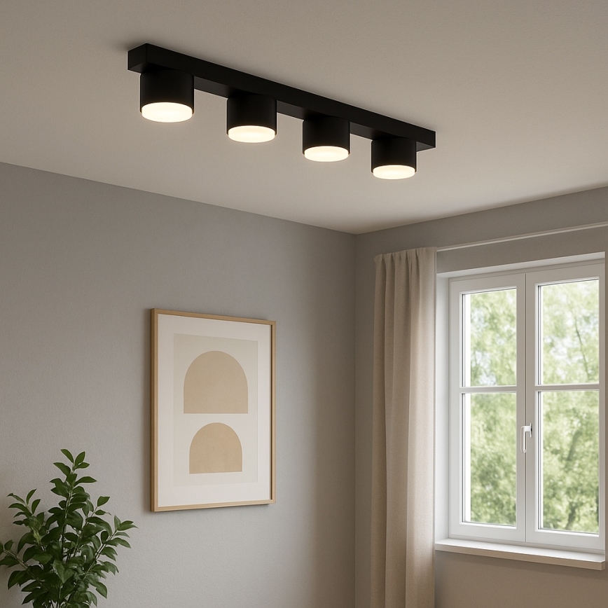 Brilagi - LED točkovno svetilo MONO 4xGX53/30W/230V črno