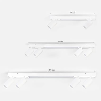 Brilagi - LED točkovno svetilo SELE 4xGU10/30W/230V + LED/20W bela