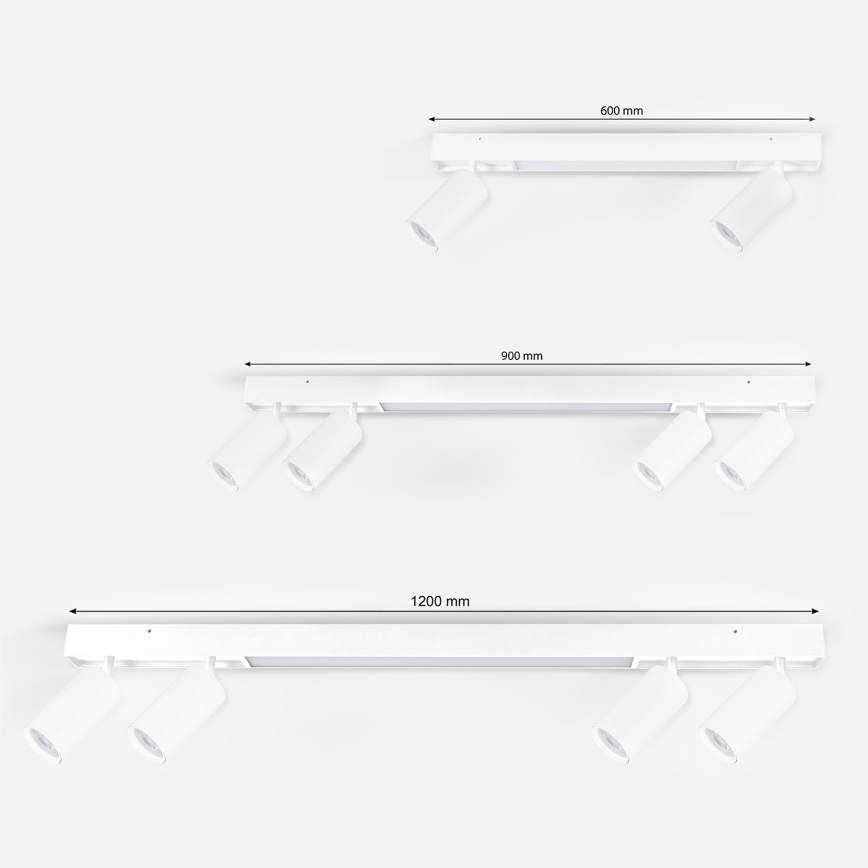 Brilagi - LED točkovno svetilo SELE 4xGU10/30W/230V + LED/20W bela
