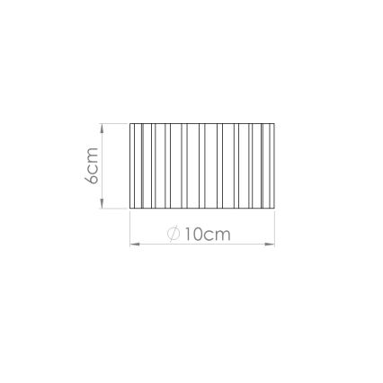 Brilagi - LED točkovno svetilo SFERA 1xGX53/30W/230V, premer 10 cm, bordo