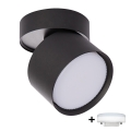 BRILAGI - LED Točkovno svetilo SMOOTH TILTY 1xGX53/15W/230V črna
