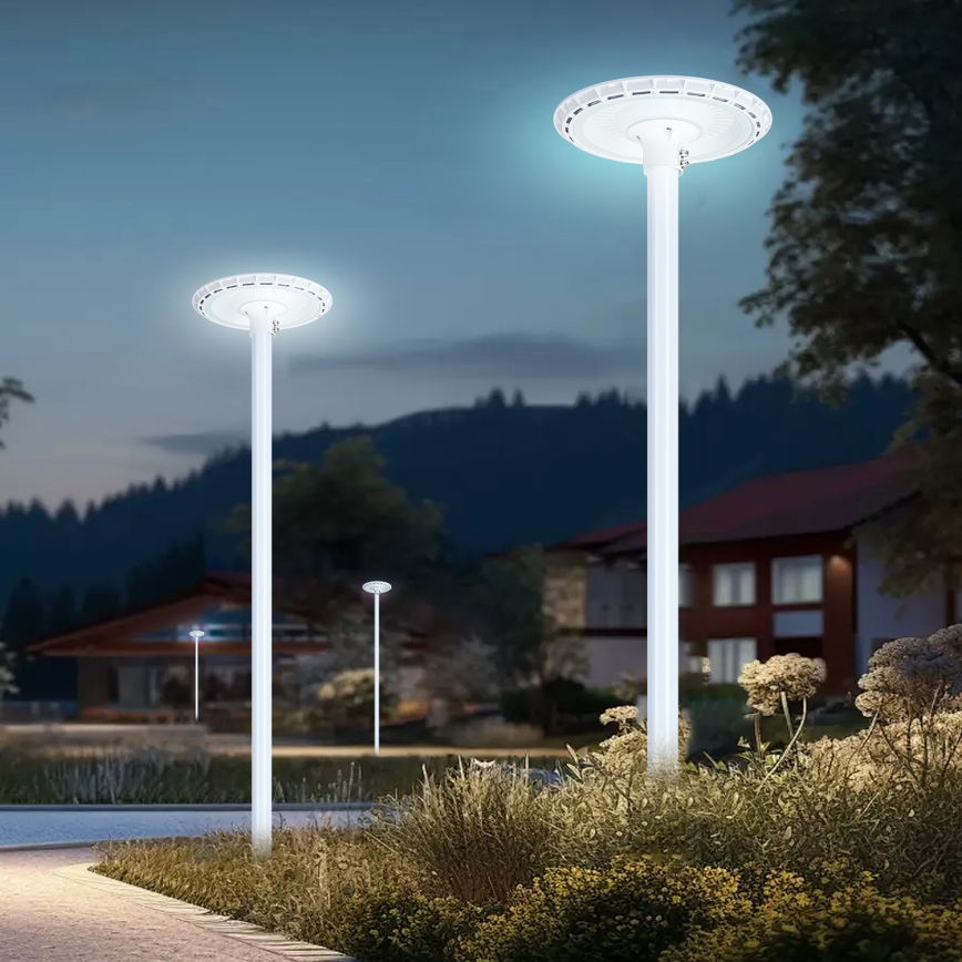 Brilagi - LED ulična svetilka s 3 m stebrom URBANSPARK LED/120W/230V bela IP65