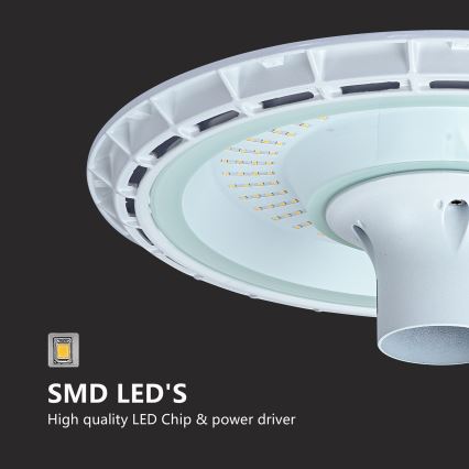 Brilagi - LED ulična svetilka s 3 m stebrom URBANSPARK LED/120W/230V bela IP65