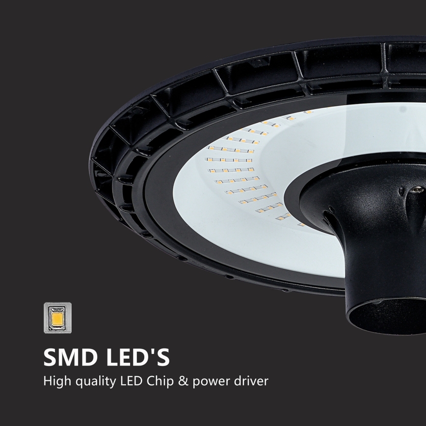 Brilagi - LED ulična svetilka s 3 m stebrom URBANSPARK LED/120W/230V črna IP65