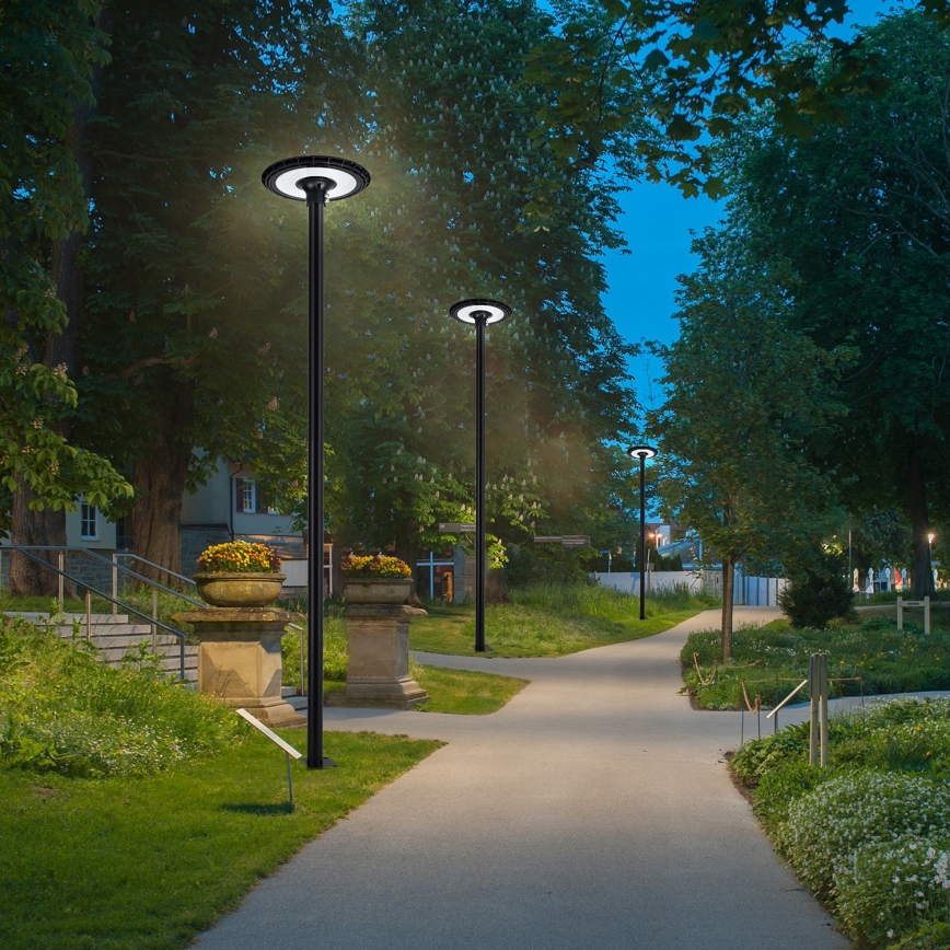 Brilagi - LED ulična svetilka s 3 m stebrom URBANSPARK LED/60W/230V črna IP65