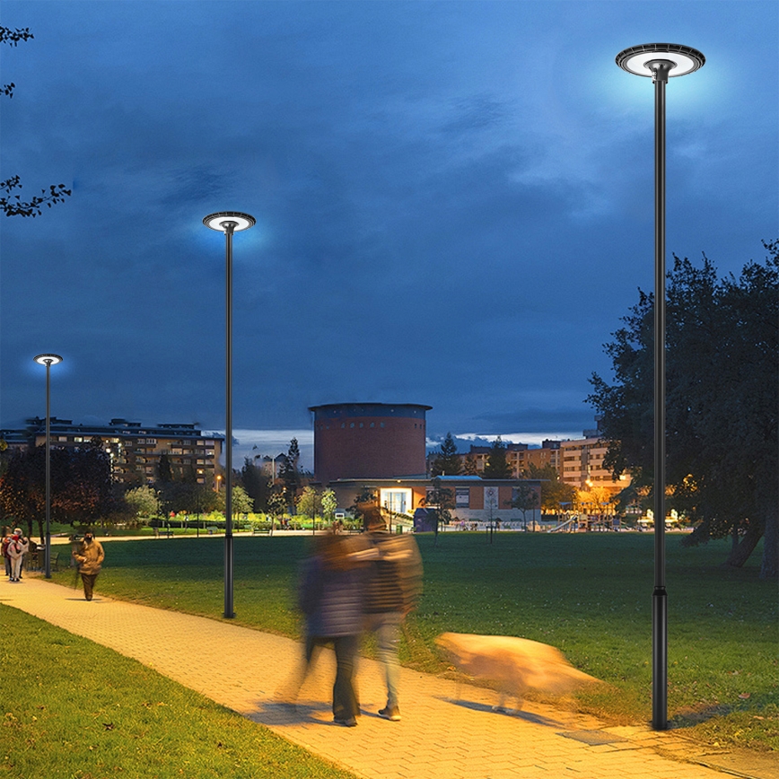 Brilagi - LED ulična svetilka s 5 m stebrom URBANSPARK LED/120W/230V črna IP65