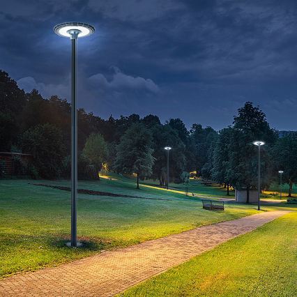 Brilagi - LED ulična svetilka z stebrom 3 m URBANSPARK LED/120W/230V antracit IP65