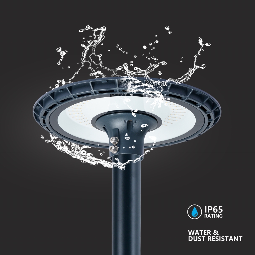 Brilagi - LED ulična svetilka z stebrom 3 m URBANSPARK LED/120W/230V antracit IP65