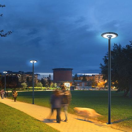 Brilagi - LED ulična svetilka s 4 m stebrom URBANSPARK LED/120W/230V antracit IP65