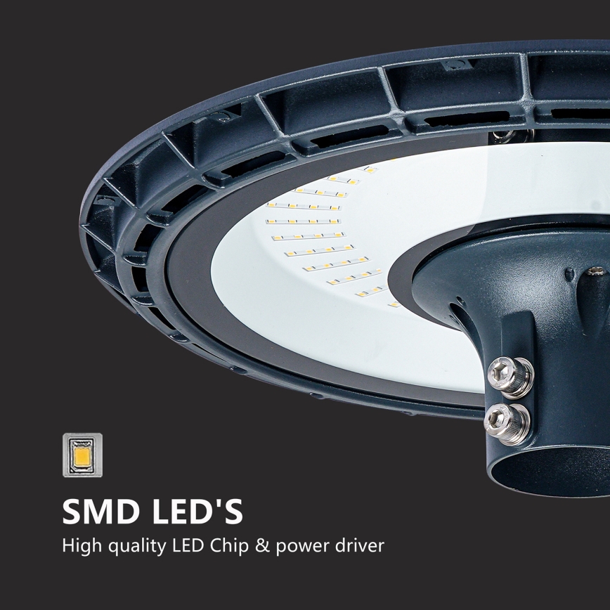 Brilagi - LED ulična svetilka s 4 m stebrom URBANSPARK LED/120W/230V antracit IP65