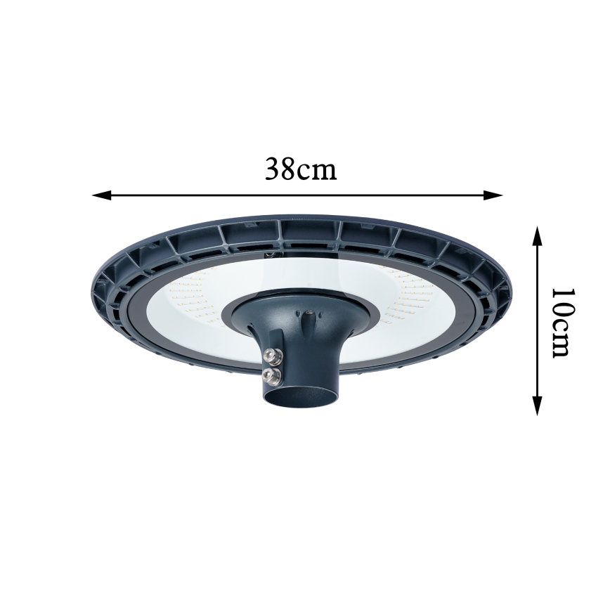 Brilagi - LED ulična svetilka s 4 m stebrom URBANSPARK LED/120W/230V antracit IP65