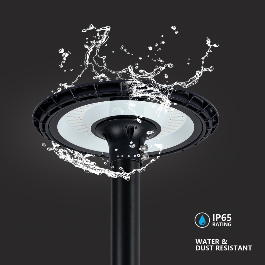 Brilagi - LED ulična svetilka z 4 m stebrom URBANSPARK LED/120W/230V črna IP65