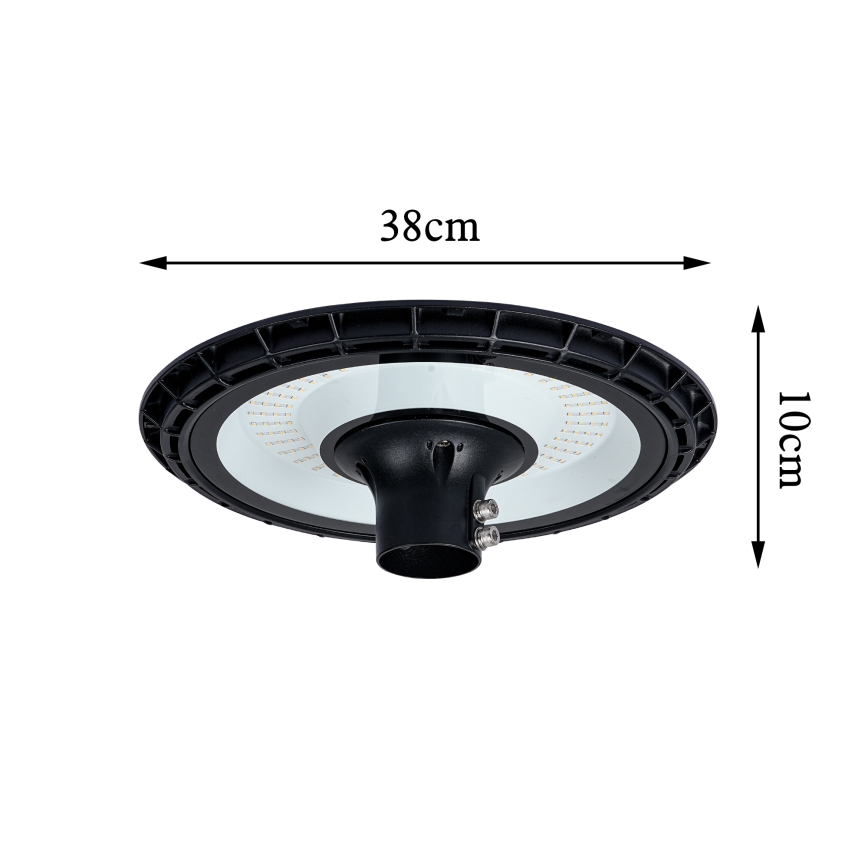 Brilagi - LED ulična svetilka z 4 m stebrom URBANSPARK LED/120W/230V črna IP65