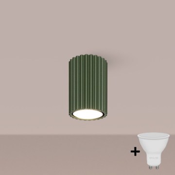 Brilagi - LED usmerjena svetilka CRESTO 1xGU10/10W/230V 10 cm zelena