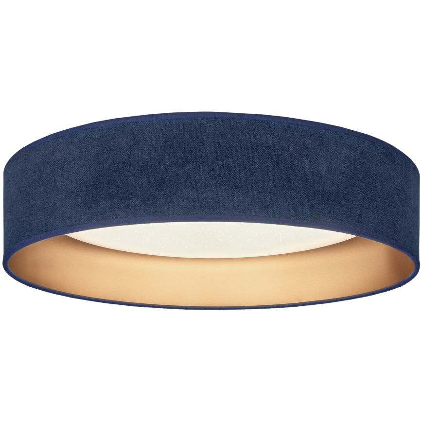 Brilagi - Zatemnjevalna stropna svetilka VELVET SMARTIX STARS LED/36W/230V 3000-6000K premer 55 cm modra/zlata Wi-Fi Tuya Beacon + z daljinskim upravljalnikom