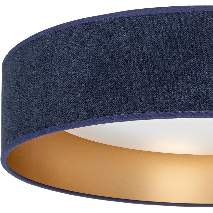 Brilagi - Zatemnjevalna stropna svetilka VELVET SMARTIX STARS LED/36W/230V 3000-6000K premer 55 cm modra/zlata Wi-Fi Tuya Beacon + z daljinskim upravljalnikom