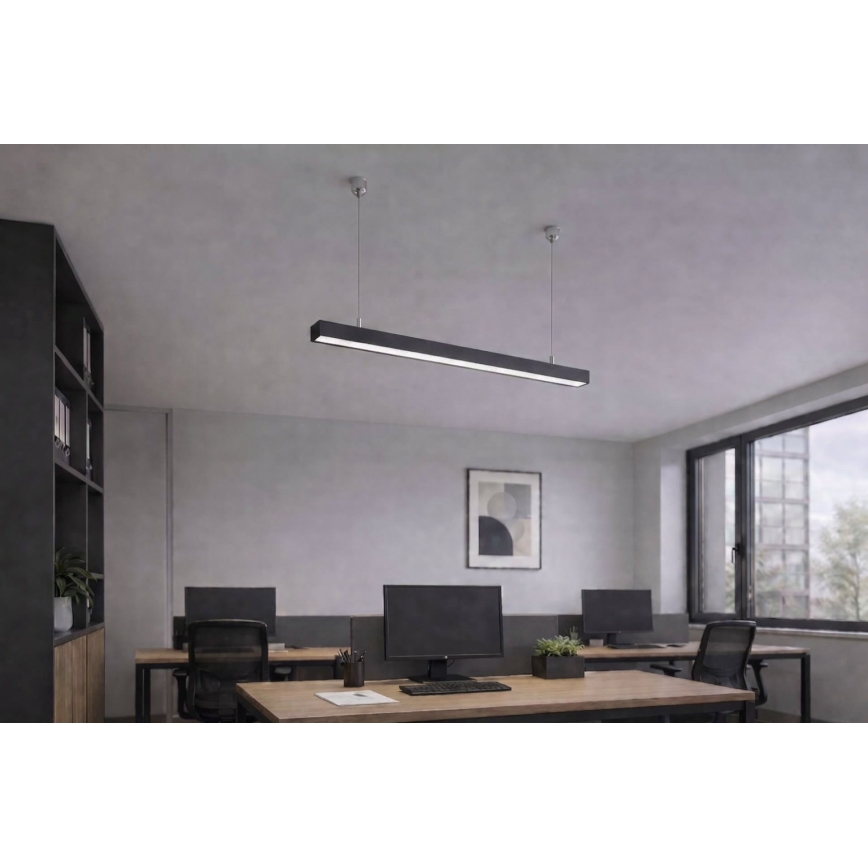 Brilagi - LED viseča svetilka FULLDAY LED/10/15/20W/230V 2700/4000/6000K 60 cm črna