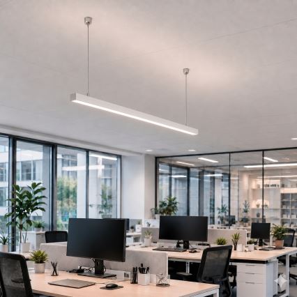 Brilagi - LED viseča svetilka FULLDAY LED/20/30/40W/230V 2700/4000/6000K 120 cm bela