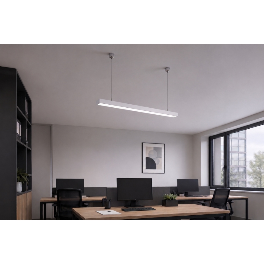 Brilagi - LED viseča svetilka FULLDAY LED/20/30/40W/230V 2700/4000/6000K 120 cm bela