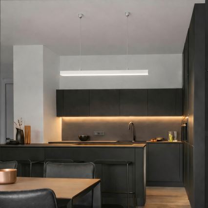 Brilagi - LED viseča svetilka FULLDAY LED/20/30/40W/230V 2700/4000/6000K 120 cm bela