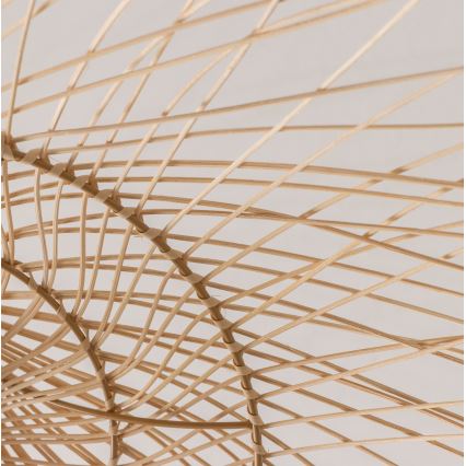 Brilagi - LED viseča svetilka na kablu CERIA BOHO 1xE27/40W/230V, premera 100 cm, bambus