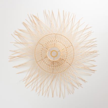 Brilagi - LED viseča svetilka na kablu CERIA BOHO 1xE27/40W/230V, premera 100 cm, bambus