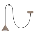 BRILAGI - LED Viseča svetilka na kablu CONE SINGLE SPIDER 1xGX53/15W/230V bež