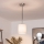 Brilagi - LED viseča svetilka na kablu NUBILA 1xE27/60W/230V premer 14 cm črna/bela