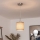 Brilagi - LED viseča svetilka na kablu NUBILA 1xE27/60W/230V, premer 14 cm, rjava