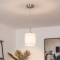 Brilagi - LED viseča svetilka na kablu NUBILA 1xE27/60W/230V Ø 14 cm, bela