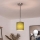 Brilagi - LED viseča svetilka na kablu NUBILA 1xE27/60W/230V Ø 14 cm črna/zelena