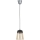 Brilagi - LED viseča svetilka na žici RETRO GLASS 1xE27/60W/230V premer 15,5 cm srebrna/dimno bež/črna