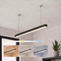 Brilagi - LED viseče svetilo FULLDAY LED/20/30/40W/230V 2700/4000/6000K 120 cm črno