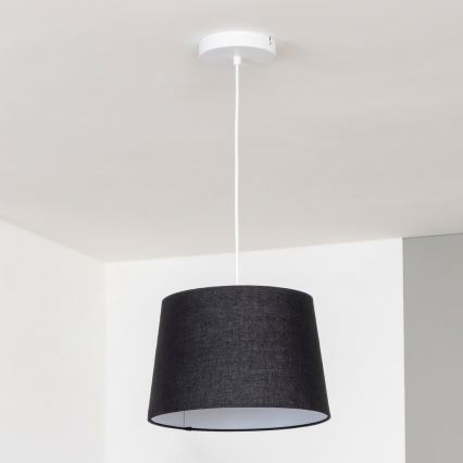 Brilagi - LED viseči lestenec CERIA 1xE27/40W/230V premer 30 cm črna