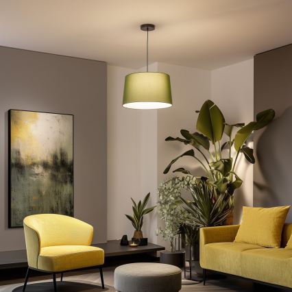 Brilagi - LED viseči lestenec CERIA na kablu, 1xE27/40W/230V, premer 45 cm, zelena